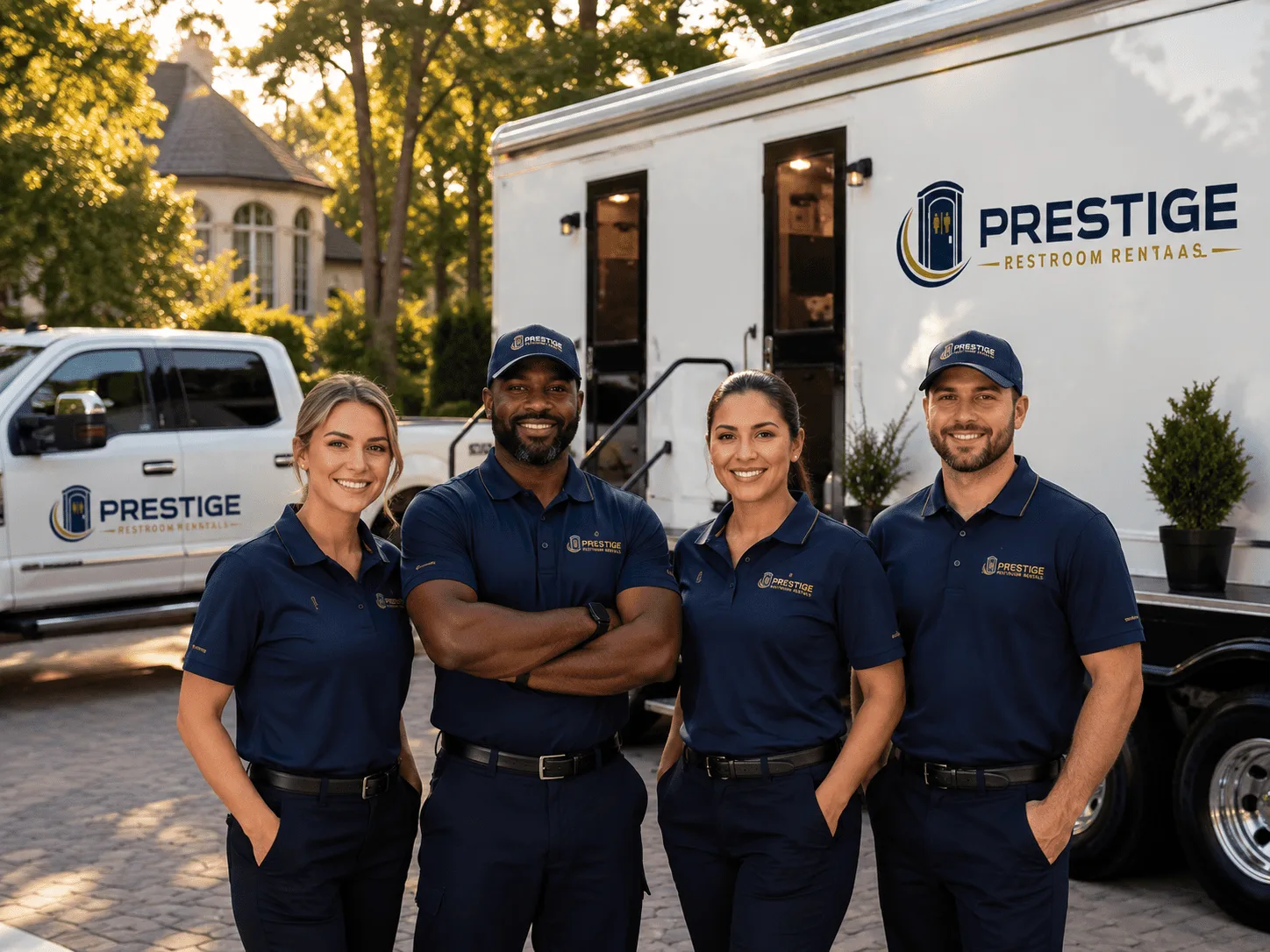 Trusted Luxury Portable Restrooms company in Offutt Afb, NE